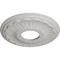 Ekena Millwork Blackthorn Ceiling Medallion (Canopies up to 4 7/8"), 11 3/4"OD x 3 5/8"ID x 1"P, Ultra Pure White CM11BLUWF - alternate 5